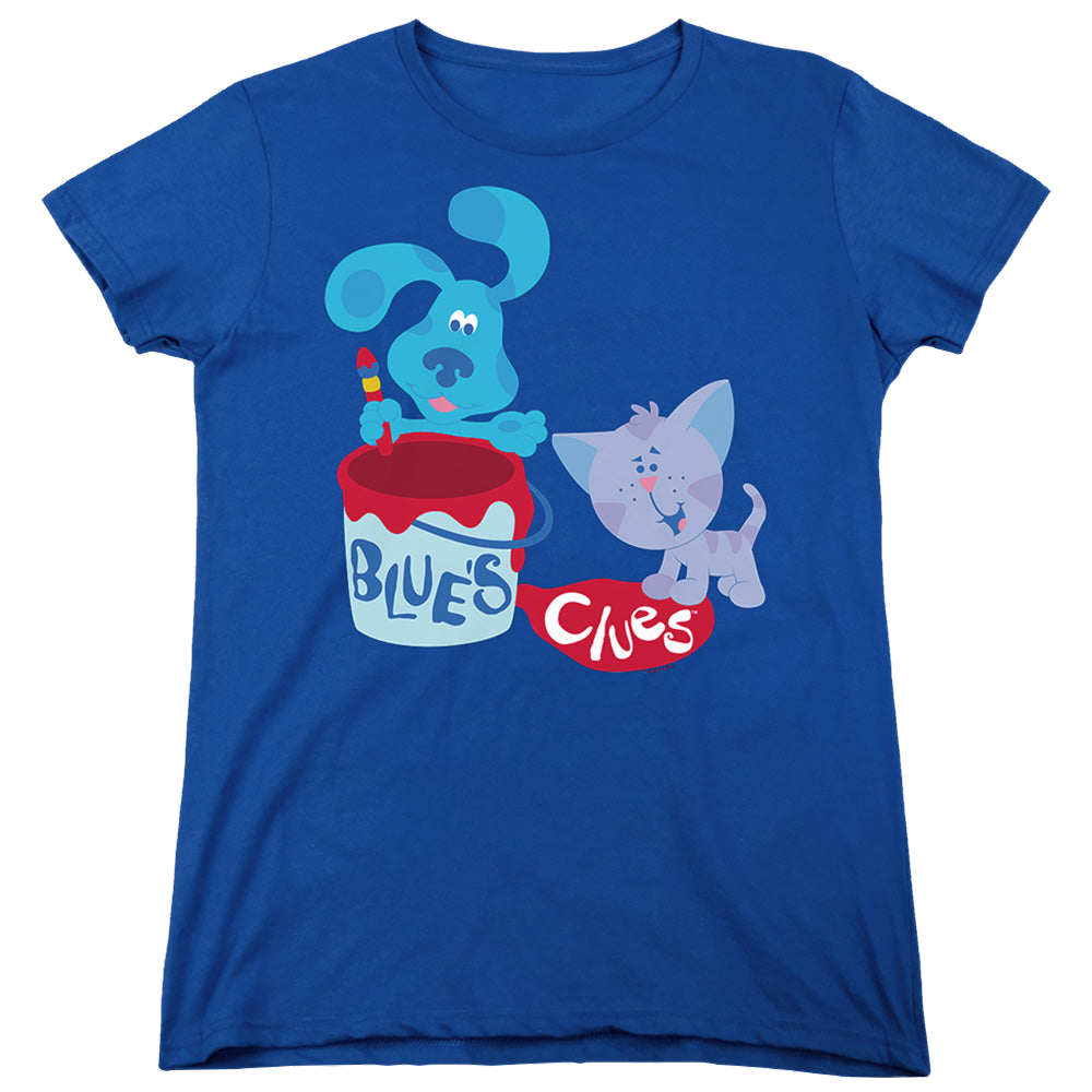 Blue's Clues Paint It! - Women's T-Shirt Women's T-Shirt Blue's Clues   