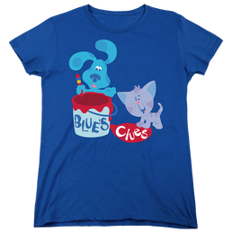 Blue's Clues Paint It! - Women's T-Shirt Women's T-Shirt Blue's Clues   