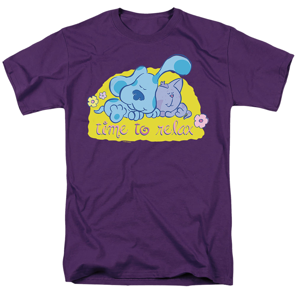 Blue's Clues Time To Relax - Men's Regular Fit T-Shirt Men's Regular Fit T-Shirt Blue's Clues   