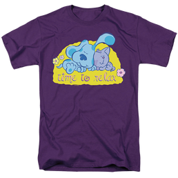 Blue's Clues Time To Relax - Men's Regular Fit T-Shirt Men's Regular Fit T-Shirt Blue's Clues   