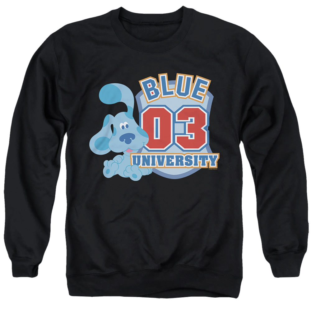 Blue's Clues University - Men's Crewneck Sweatshirt Men's Crewneck Sweatshirt Blue's Clues   