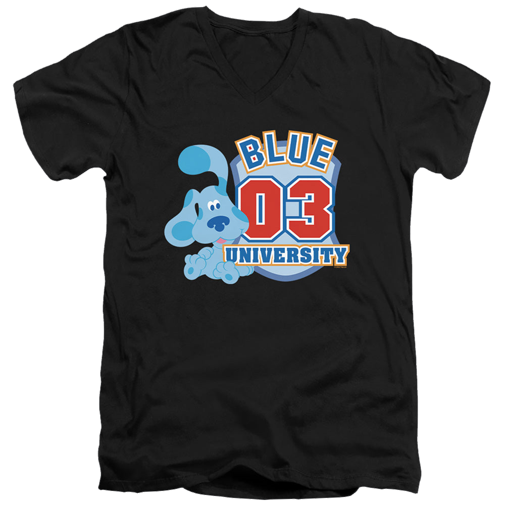 Blue's Clues University - Men's V-Neck T-Shirt Men's V-Neck T-Shirt Blue's Clues   