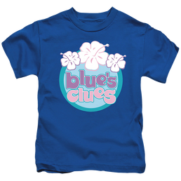 Blue's Clues Hawaiian Flowers - Kid's T-Shirt Kid's T-Shirt (Ages 4-7) Blue's Clues   