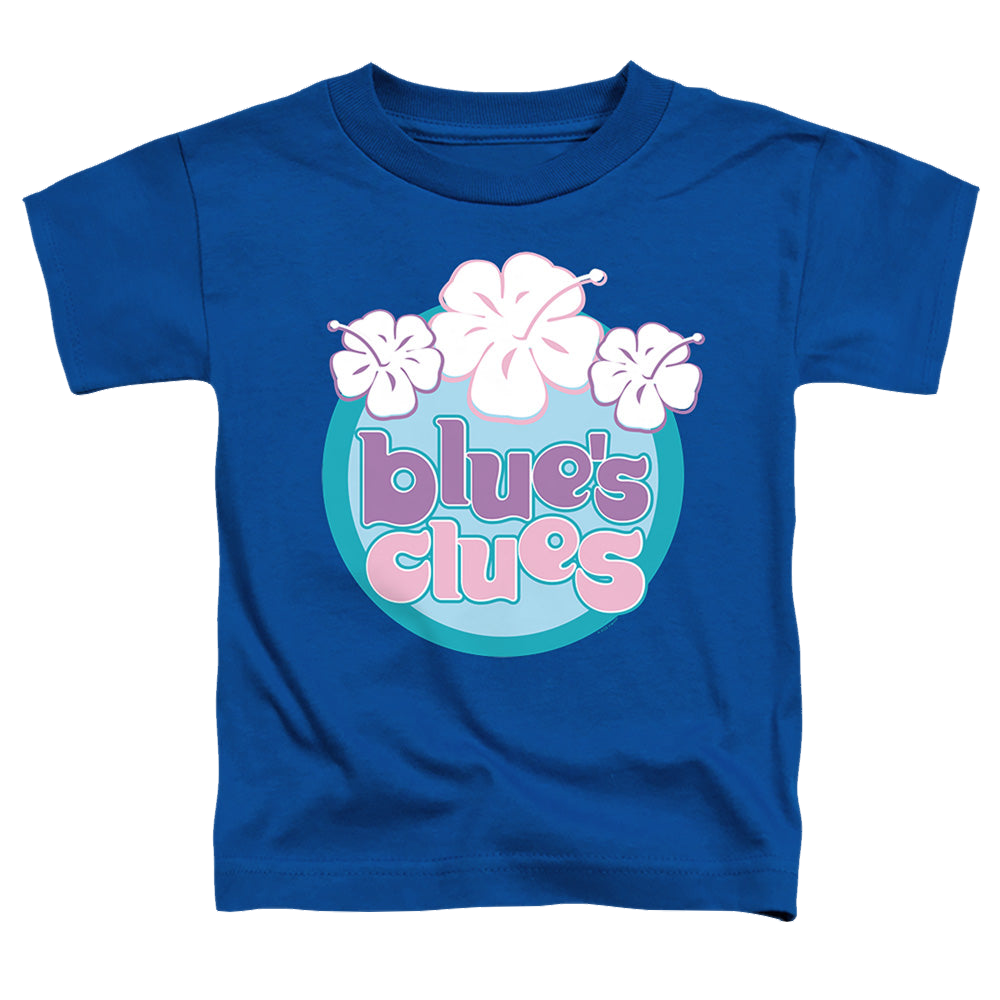 Blue's Clues Hawaiian Flowers - Toddler T-Shirt Toddler T-Shirt Blue's Clues   
