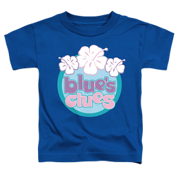 Blue's Clues Hawaiian Flowers - Toddler T-Shirt Toddler T-Shirt Blue's Clues   