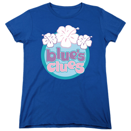 Blue's Clues Hawaiian Flowers - Women's T-Shirt Women's T-Shirt Blue's Clues   