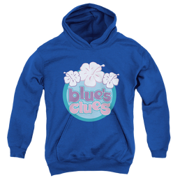 Blue's Clues Hawaiian Flowers - Youth Hoodie Youth Hoodie (Ages 8-12) Blue's Clues   