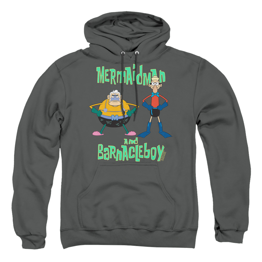 SpongeBob SquarePants Mermaid Man And Barnacle Boy - Pullover Hoodie Pullover Hoodie SpongeBob SquarePants   