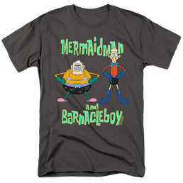 SpongeBob SquarePants Mermaid Man And Barnacle Boy - Men's Regular Fit T-Shirt Men's Regular Fit T-Shirt SpongeBob SquarePants   