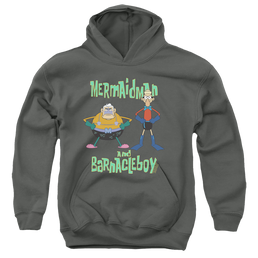 SpongeBob SquarePants Mermaid Man And Barnacle Boy - Youth Hoodie Youth Hoodie (Ages 8-12) SpongeBob SquarePants   