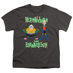 SpongeBob SquarePants Mermaid Man And Barnacle Boy - Youth T-Shirt Youth T-Shirt (Ages 8-12) SpongeBob SquarePants   