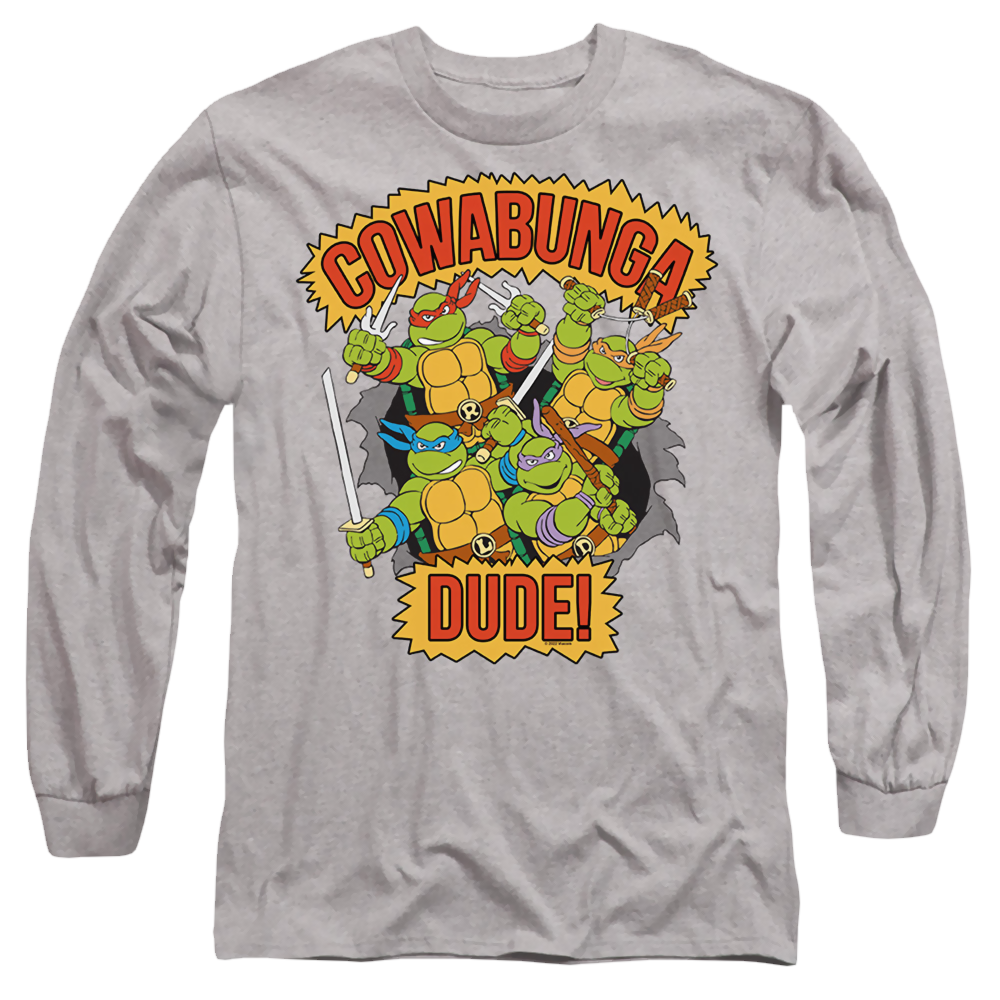 Teenage Mutant Ninja Turtles Cowabunga Dude - Men's Long Sleeve T-Shirt Men's Long Sleeve T-Shirt Teenage Mutant Ninja Turtles   