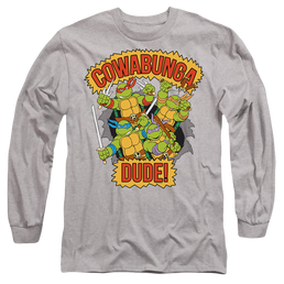 Teenage Mutant Ninja Turtles Cowabunga Dude - Men's Long Sleeve T-Shirt Men's Long Sleeve T-Shirt Teenage Mutant Ninja Turtles   