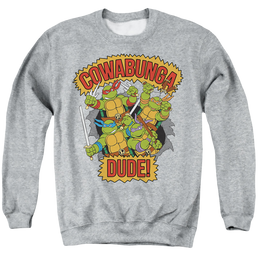 Teenage Mutant Ninja Turtles Cowabunga Dude - Men's Crewneck Sweatshirt Men's Crewneck Sweatshirt Teenage Mutant Ninja Turtles   