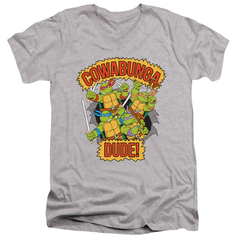 Teenage Mutant Ninja Turtles Cowabunga Dude - Men's V-Neck T-Shirt Men's V-Neck T-Shirt Teenage Mutant Ninja Turtles   