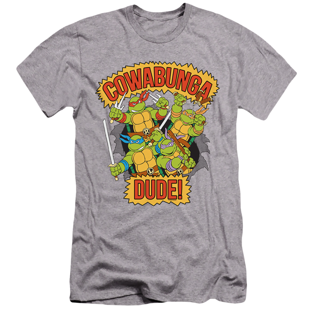 Teenage Mutant Ninja Turtles Cowabunga Dude - Men's Premium Slim Fit T-Shirt Men's Premium Slim Fit T-Shirt Teenage Mutant Ninja Turtles   