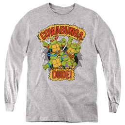 Teenage Mutant Ninja Turtles Cowabunga Dude - Youth Long Sleeve T-Shirt Youth Long Sleeve T-Shirt Teenage Mutant Ninja Turtles   