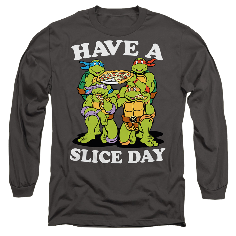 Teenage Mutant Ninja Turtles Have A Slice Day - Men's Long Sleeve T-Shirt Men's Long Sleeve T-Shirt Teenage Mutant Ninja Turtles   