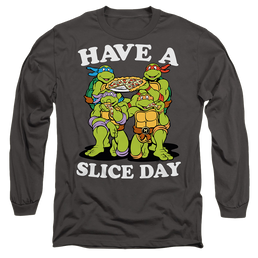 Teenage Mutant Ninja Turtles Have A Slice Day - Men's Long Sleeve T-Shirt Men's Long Sleeve T-Shirt Teenage Mutant Ninja Turtles   