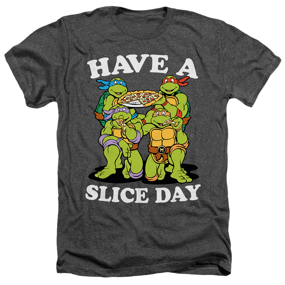 Teenage Mutant Ninja Turtles Have A Slice Day - Men's Heather T-Shirt Men's Heather T-Shirt Teenage Mutant Ninja Turtles   