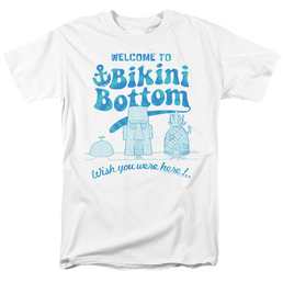 SpongeBob SquarePants Bikini Bottom Welcome - Men's Regular Fit T-Shirt Men's Regular Fit T-Shirt SpongeBob SquarePants   