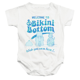 SpongeBob SquarePants Bikini Bottom Welcome - Baby Bodysuit Baby Bodysuit SpongeBob SquarePants   