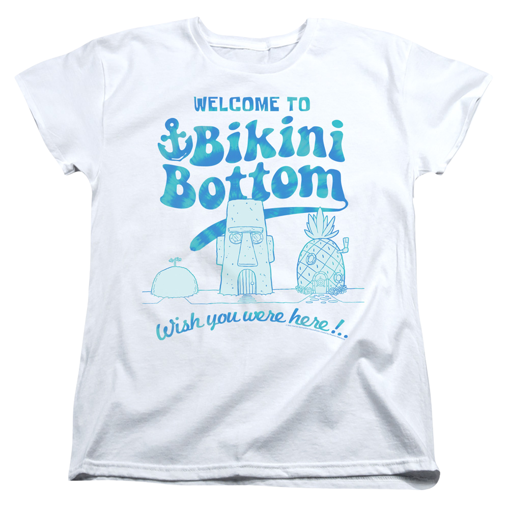 SpongeBob SquarePants Bikini Bottom Welcome - Women's T-Shirt Women's T-Shirt SpongeBob SquarePants   