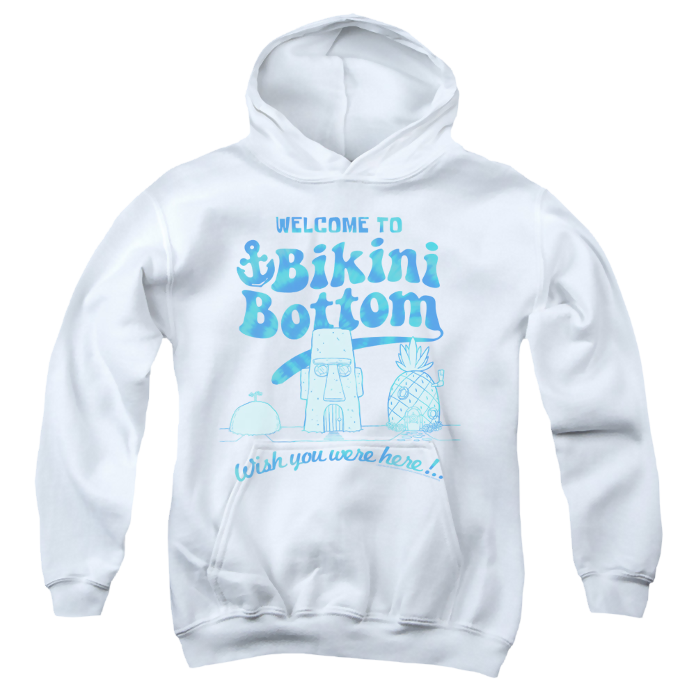 SpongeBob SquarePants Bikini Bottom Welcome - Youth Hoodie Youth Hoodie (Ages 8-12) SpongeBob SquarePants   