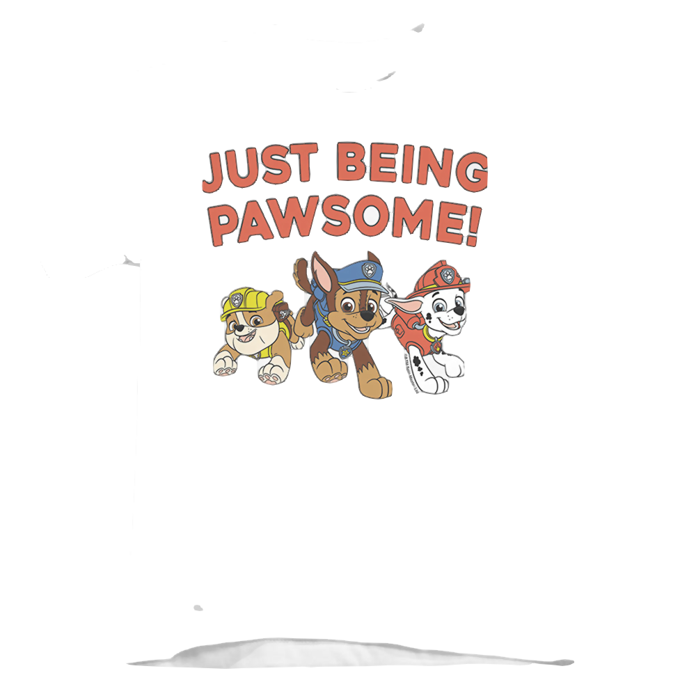 Paw Patrol Just Being Pawsome! - Kid's T-Shirt Kid's T-Shirt (Ages 4-7) Paw Patrol   