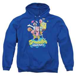 SpongeBob SquarePants Spongebob Group Shot - Pullover Hoodie Pullover Hoodie SpongeBob SquarePants   