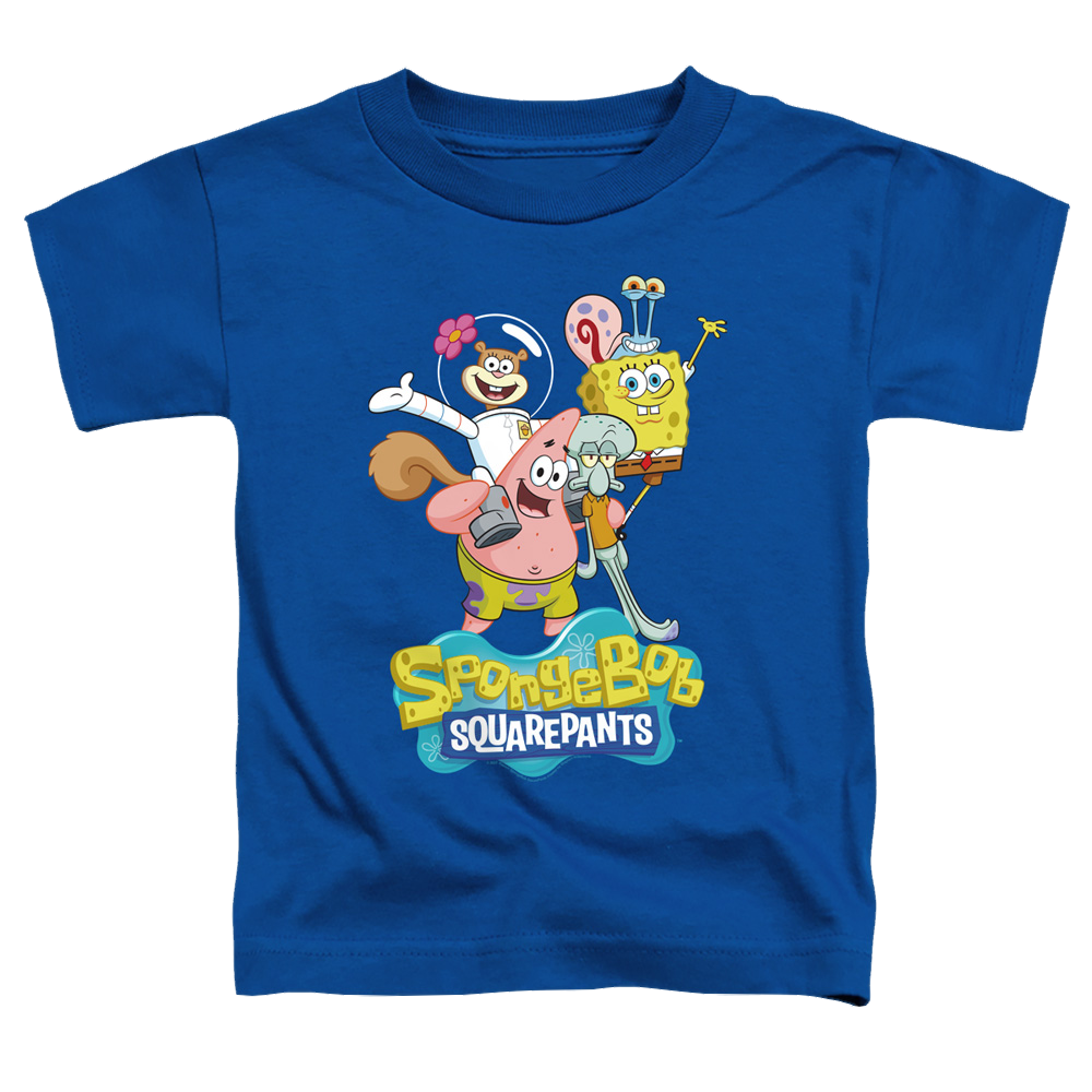 SpongeBob SquarePants Spongebob Group Shot - Toddler T-Shirt Toddler T-Shirt SpongeBob SquarePants   