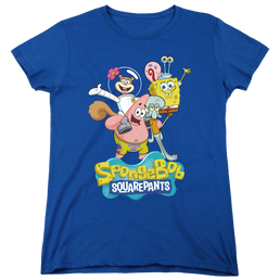 SpongeBob SquarePants Spongebob Group Shot - Women's T-Shirt Women's T-Shirt SpongeBob SquarePants   