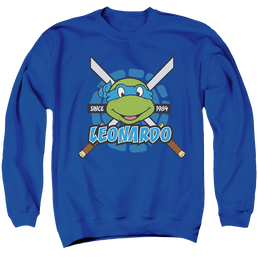 Teenage Mutant Ninja Turtles Leonardo Since 1984 - Men's Crewneck Sweatshirt Men's Crewneck Sweatshirt Teenage Mutant Ninja Turtles   