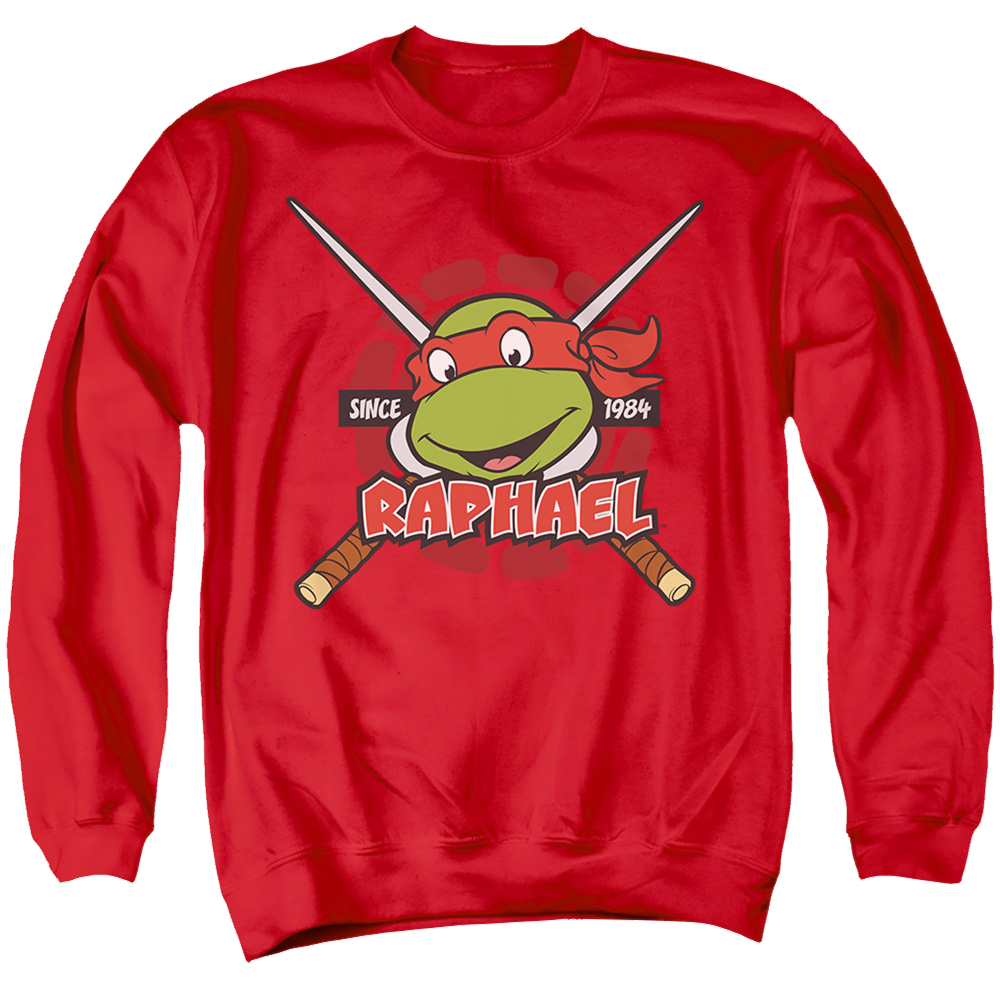 Teenage Mutant Ninja Turtles Raphael Since 1984 - Men's Crewneck Sweatshirt Men's Crewneck Sweatshirt Teenage Mutant Ninja Turtles   
