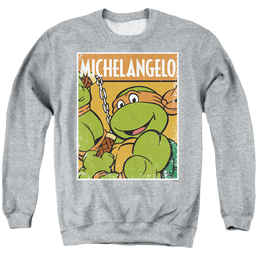 Teenage Mutant Ninja Turtles Tmnt Mikey - Men's Crewneck Sweatshirt Men's Crewneck Sweatshirt Teenage Mutant Ninja Turtles   