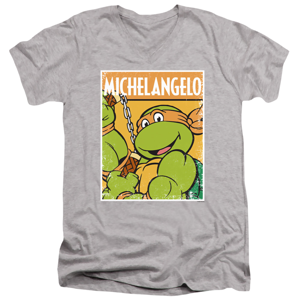 Teenage Mutant Ninja Turtles Tmnt Mikey - Men's V-Neck T-Shirt Men's V-Neck T-Shirt Teenage Mutant Ninja Turtles   