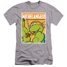 Teenage Mutant Ninja Turtles Tmnt Mikey - Men's Premium Slim Fit T-Shirt Men's Premium Slim Fit T-Shirt Teenage Mutant Ninja Turtles   