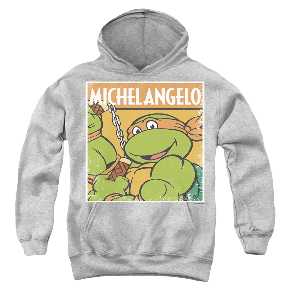 Teenage Mutant Ninja Turtles Tmnt Mikey - Youth Hoodie Youth Hoodie (Ages 8-12) Teenage Mutant Ninja Turtles   