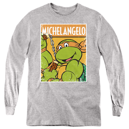 Teenage Mutant Ninja Turtles Tmnt Mikey - Youth Long Sleeve T-Shirt Youth Long Sleeve T-Shirt Teenage Mutant Ninja Turtles   