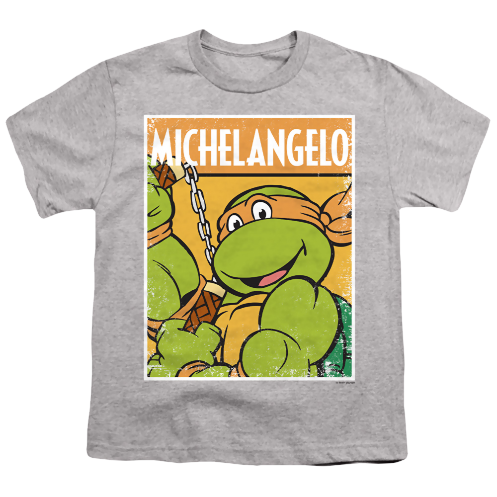 Teenage Mutant Ninja Turtles Tmnt Mikey - Youth T-Shirt Youth T-Shirt (Ages 8-12) Teenage Mutant Ninja Turtles   