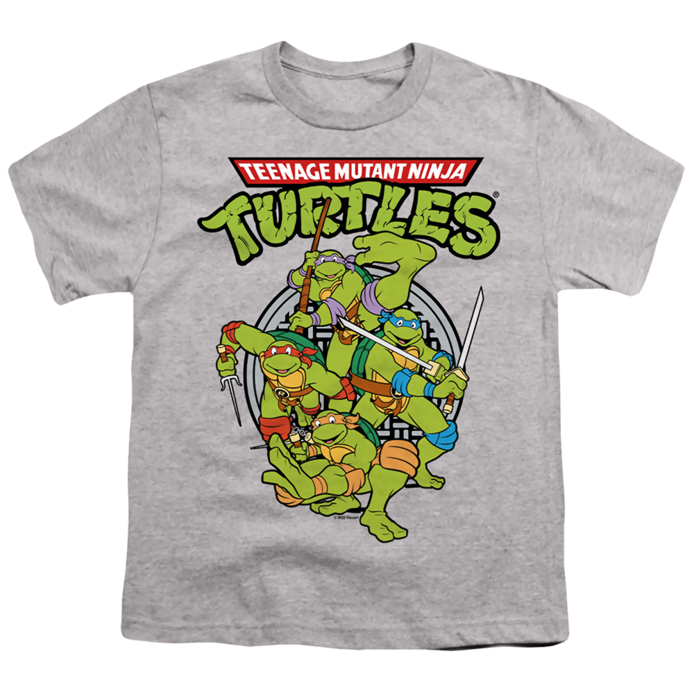 Teenage Mutant Ninja Turtles Tmnt Group - Youth T-Shirt Youth T-Shirt (Ages 8-12) Teenage Mutant Ninja Turtles   
