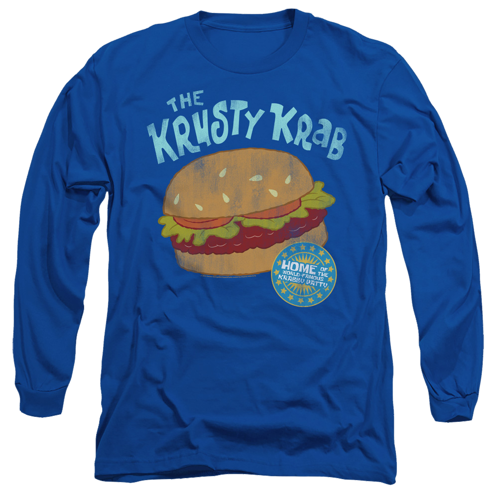 SpongeBob SquarePants Krusty Krab - Men's Long Sleeve T-Shirt Men's Long Sleeve T-Shirt SpongeBob SquarePants   