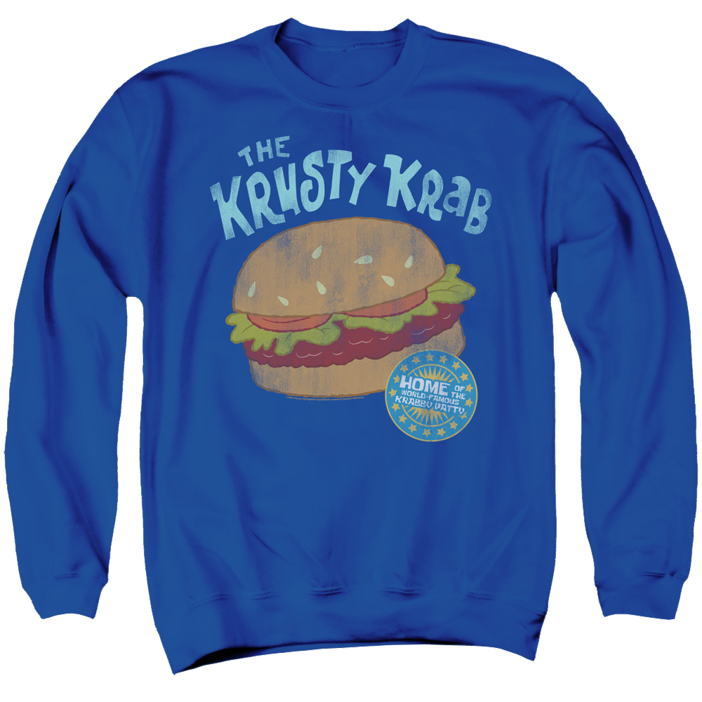 SpongeBob SquarePants Krusty Krab - Men's Crewneck Sweatshirt Men's Crewneck Sweatshirt SpongeBob SquarePants   