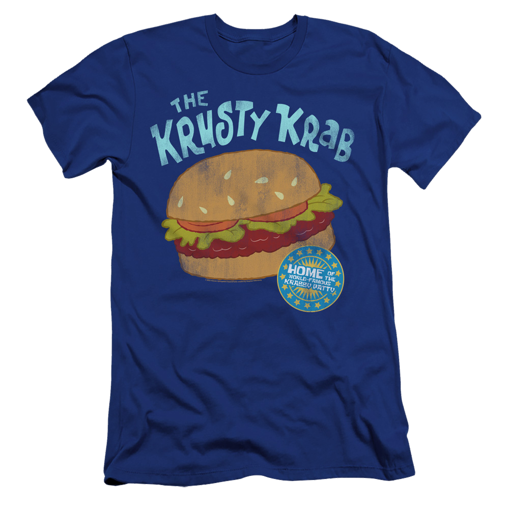 SpongeBob SquarePants Krusty Krab - Men's Premium Slim Fit T-Shirt Men's Premium Slim Fit T-Shirt SpongeBob SquarePants   