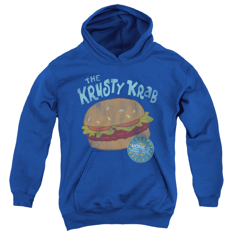 SpongeBob SquarePants Krusty Krab - Youth Hoodie Youth Hoodie (Ages 8-12) SpongeBob SquarePants   