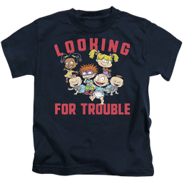 Rugrats Looking For Trouble - Kid's T-Shirt Kid's T-Shirt (Ages 4-7) Rugrats   