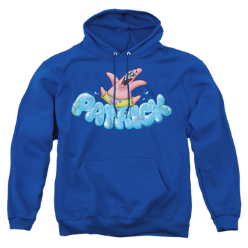 Royal pullover hoodie with SpongeBob SquarePants Happy Go Lucky Patrick graphic