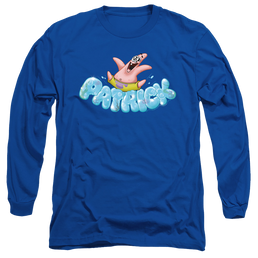 SpongeBob SquarePants Happy Go Lucky Patrick - Men's Long Sleeve T-Shirt Men's Long Sleeve T-Shirt SpongeBob SquarePants   
