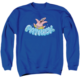 SpongeBob SquarePants Happy Go Lucky Patrick - Men's Crewneck Sweatshirt Men's Crewneck Sweatshirt SpongeBob SquarePants   
