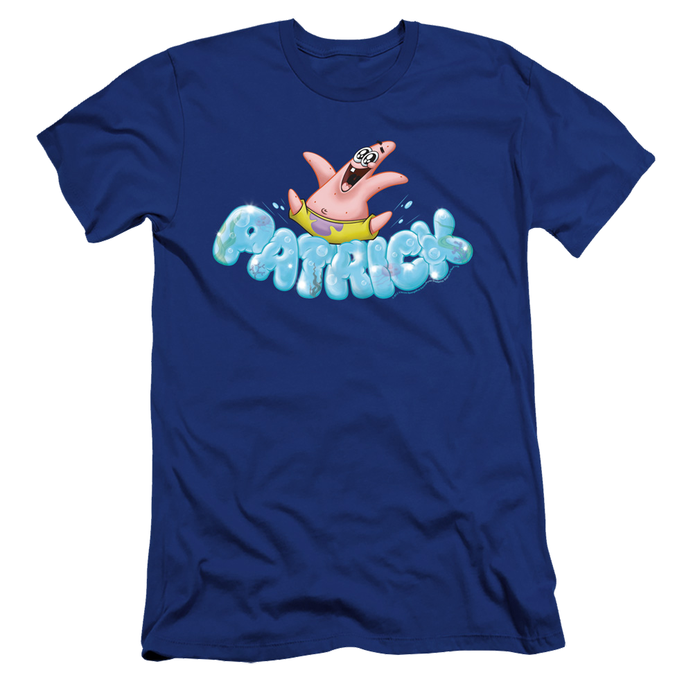 SpongeBob SquarePants Happy Go Lucky Patrick - Men's Premium Slim Fit T-Shirt Men's Premium Slim Fit T-Shirt SpongeBob SquarePants   